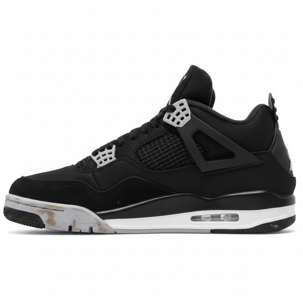 Air Jordan 4 Retro SE 'Black Canvas'