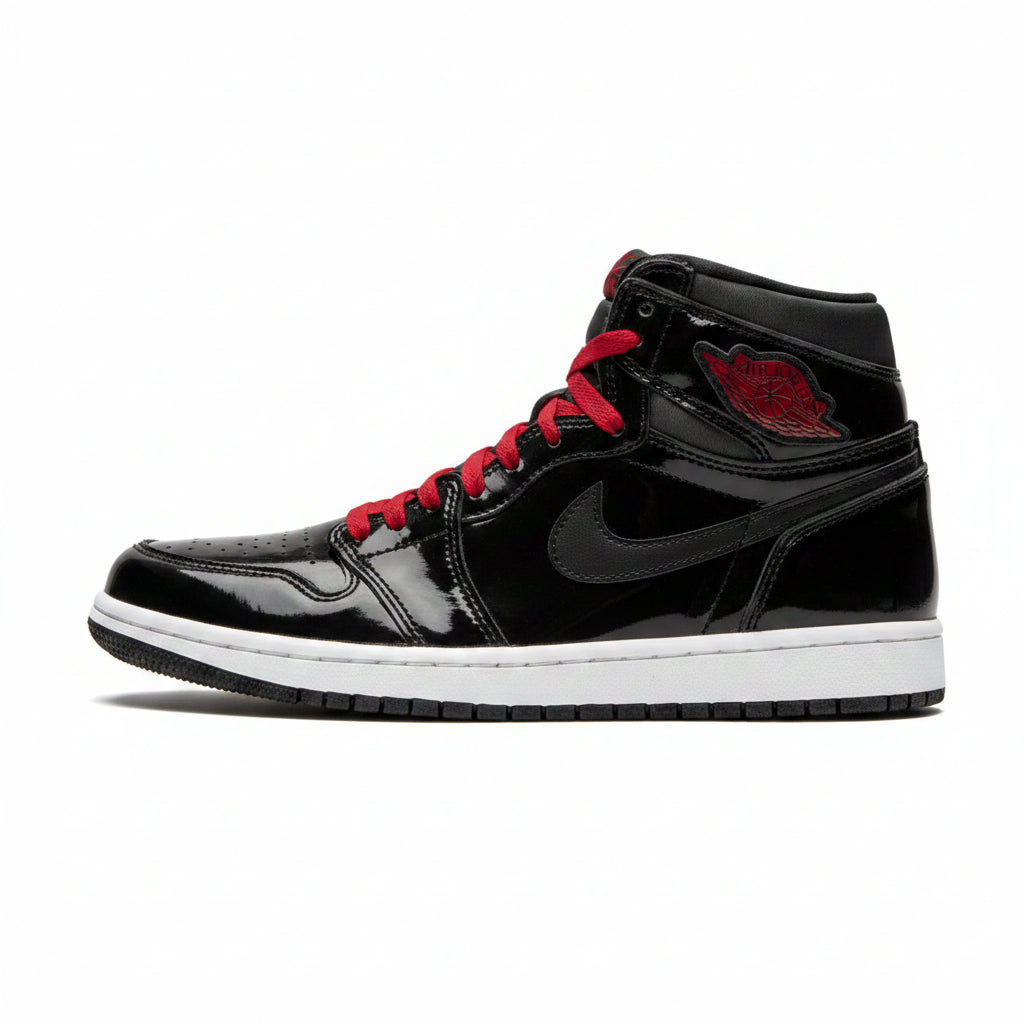 Air Jordan 1 Retro High OG "Black Satin/Gym Red"