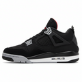 Air Jordan 4 Retro 'Black Canvas'