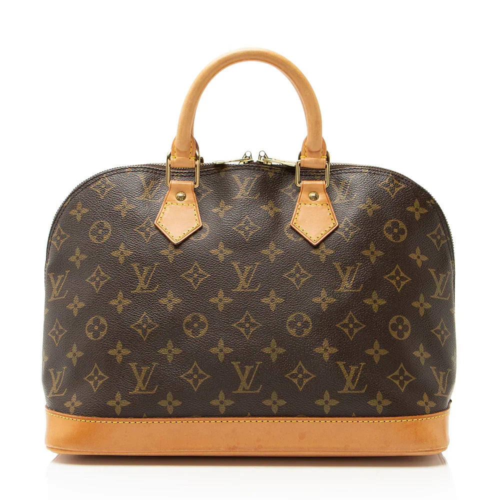 Louis Vuitton Vintage Monogram Canvas Alma PM Satchel
