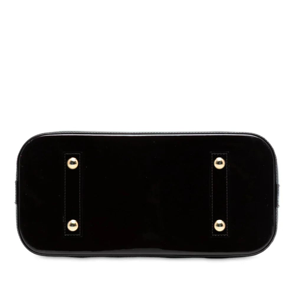 Louis Vuitton Monogram Vernis Alma MM Black