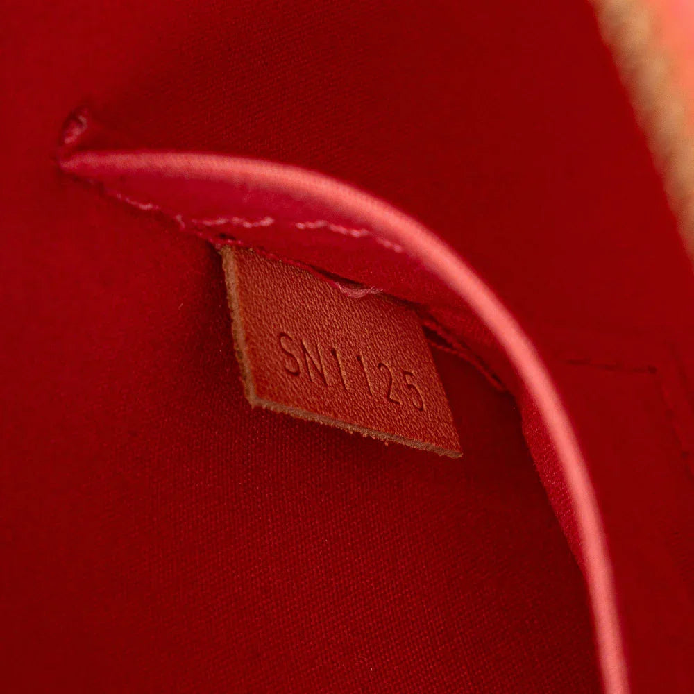 Louis Vuitton Monogram Vernis Alma BB Orange