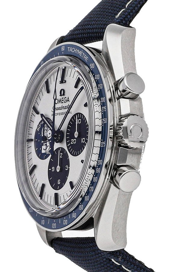 Omega Speedmaster Silver Snoopy Award Men’s Watch