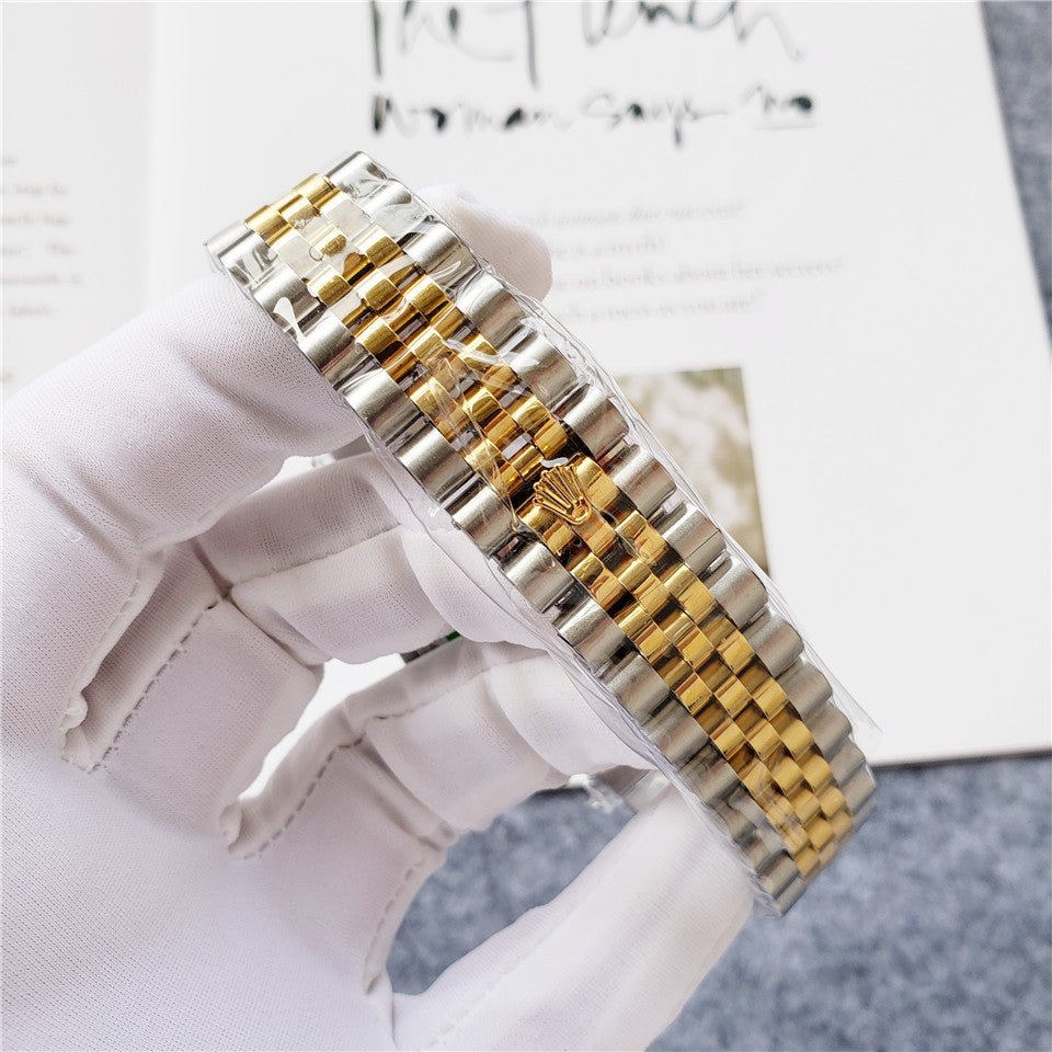 Rolex Datejust Men's Watch 41mm Steel and Yellow Gold 126333-0018 Silver Yellow Gold