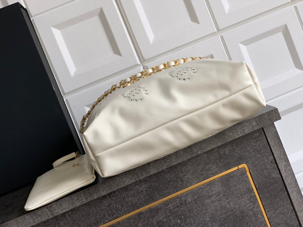 Chanel Zipped coin purse - Grained shiny calfskin & gold-tone