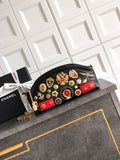 Chanel Paris Moscow Romanov charms bag. Love the purses black
