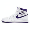 Air Jordan 1 Retro High OG White & Court Purple