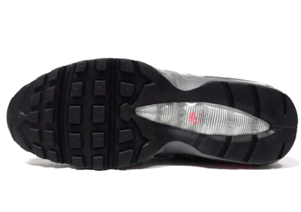 Nike Air Max 95 Essential Particle Grey Track Red