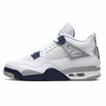 Air Jordan 4 Retro White Midnight Navy