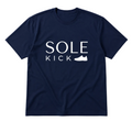 Sole Kick Graphic Tee in Midnight Navy